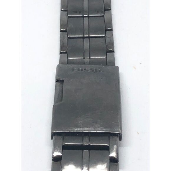 Fossil Watch Full Band Bracelet Links Use For Parts 20mm L225 - Picture 2 of 7
